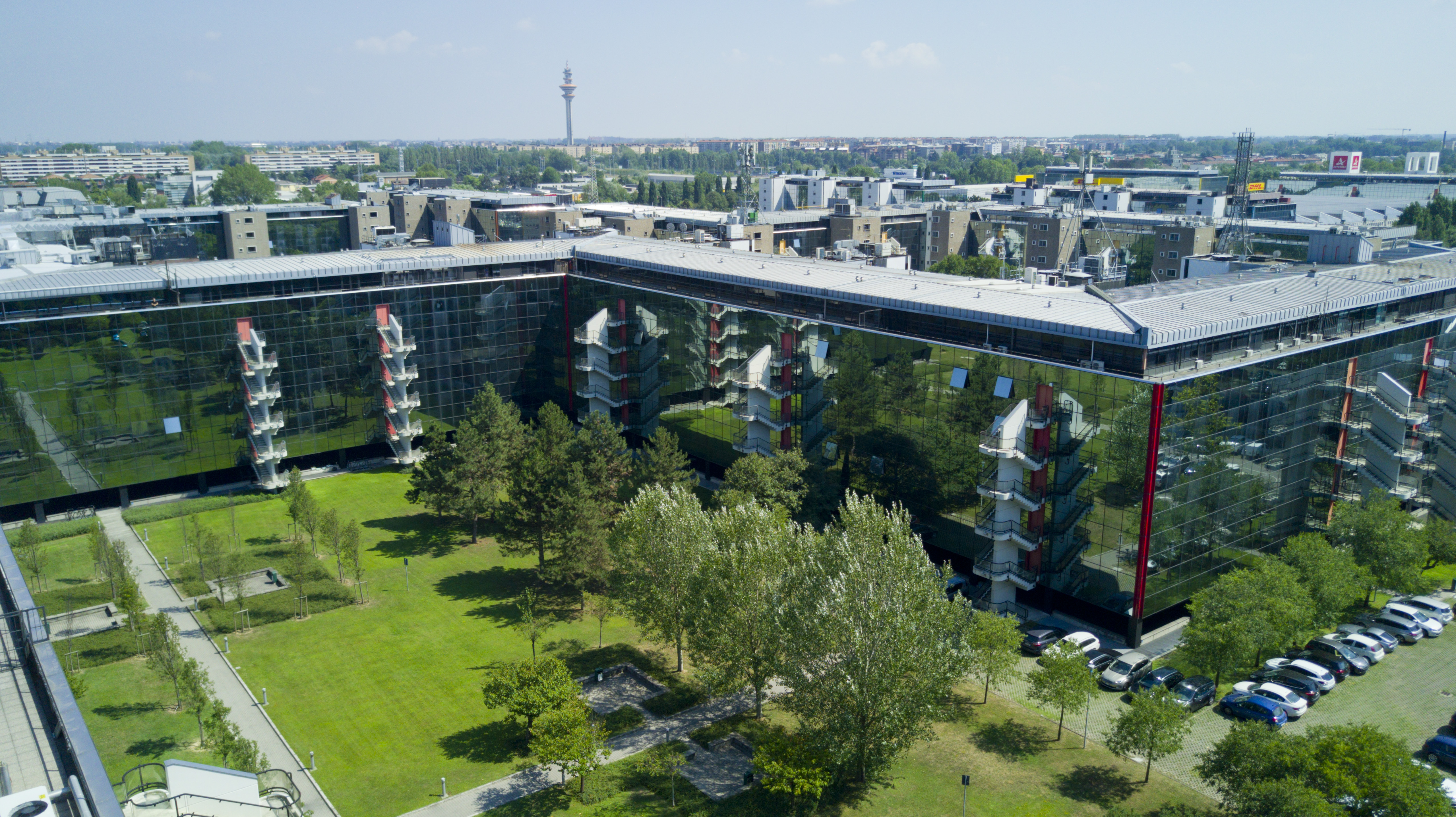 Office building in Assago in Milan's metropolitan area 